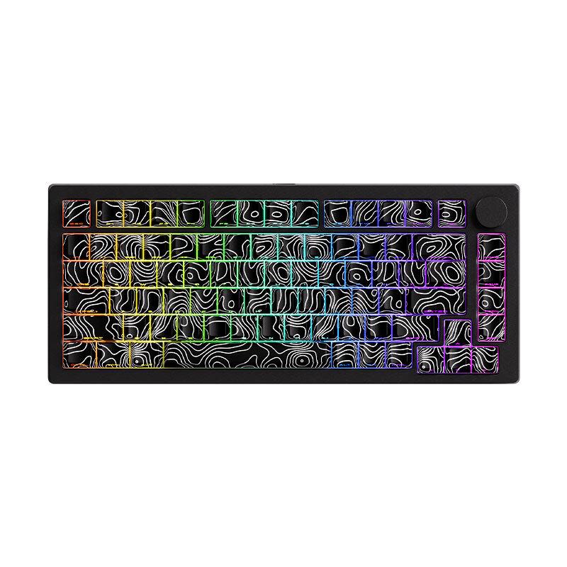 Teclado Mecânico AKKO MONGEE M1 V5 de Alumínio CNC Tri-Modo com Gasket