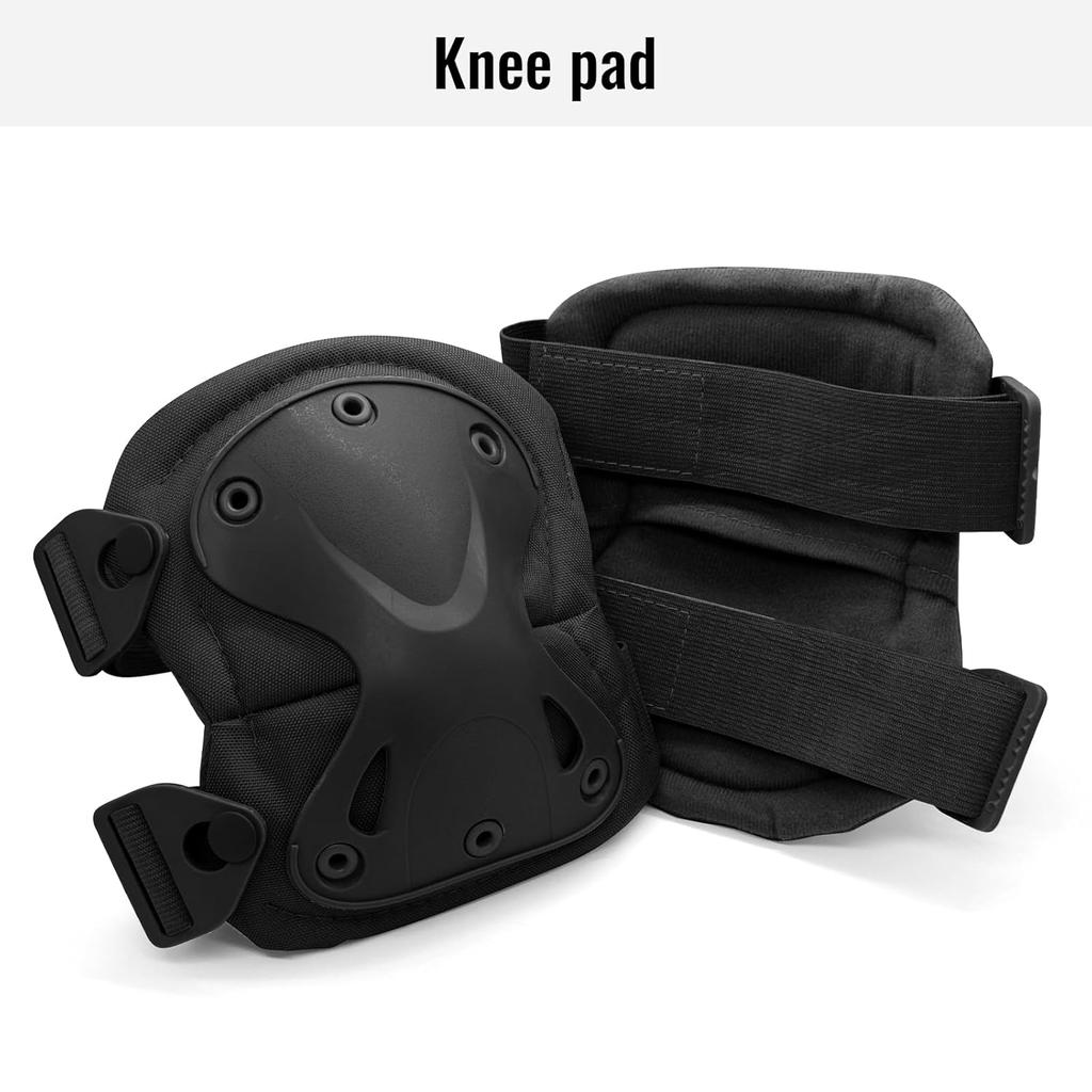 Protective Gear 4Pcs Knee Pads Elbow Pads For Cycling Mountaineering Hiking Outdoor-use Sports Protection Outdoor-use Tactical