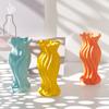 Colorful Art Vase Ceramic Hydroponic Vase Flower Arrangement Home Decor Desktop Ornaments Garden Decoration