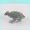 Plush Manatee Toys Animal Stuffed Dolls Bedroom Decoration Kids Gift 35cm