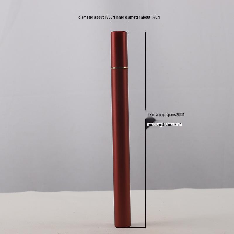 Acrylic Agarwood Incense Holder: Transparent Tube with Large Capacity for Storage