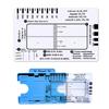 Professional Pocket Card 7 Step Ruler For Easy Electrocardiogram Assessment Reference Guide Efficient Heart Data Reading