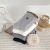 Non-shedding Coral Fleece Socks, Women's Embroidered Heart-shaped Sleep Socks, Thickened Warm Half-fleece Socks