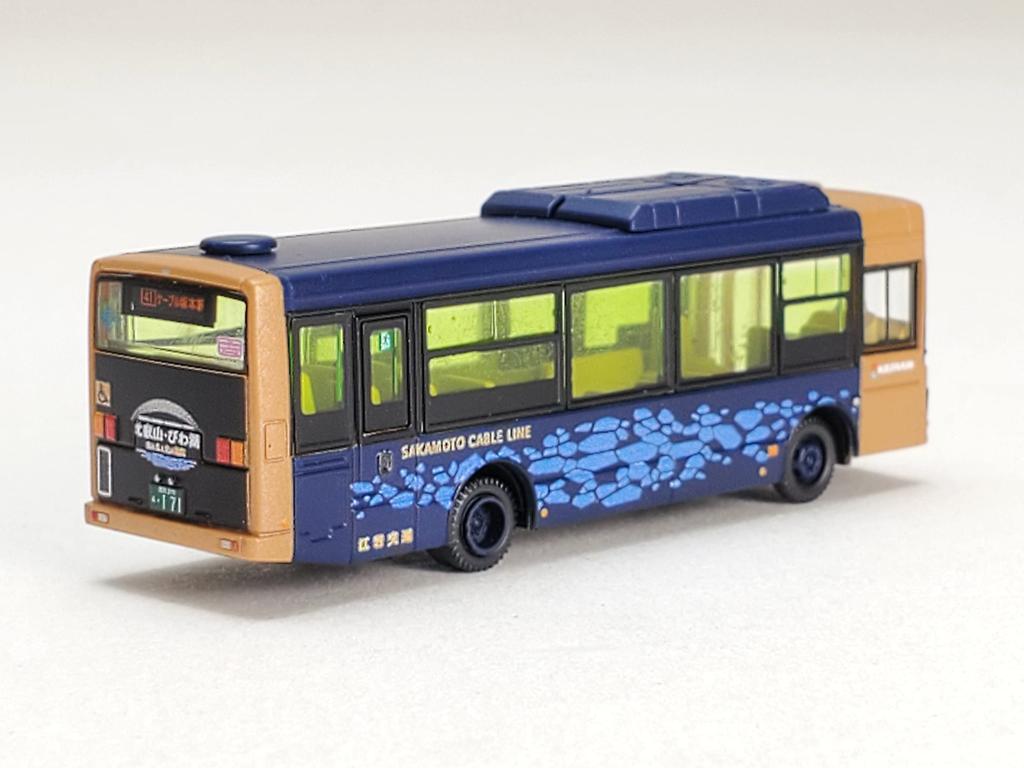 The Bus Collection go with the bus collection 20 Ewaka Kotsu Biwa Corridor of and light Diorama supplies 322030 Let's Mt. Hiei/Lake mountains, water,