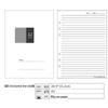 Thickened Loose-Leaf A4/B5/A5/A6/A7 Replacement Paper – Horizontal Line, Grid, Blank Sheets