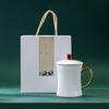 Elegant Ceramic Tea Infuser Mug with Filter