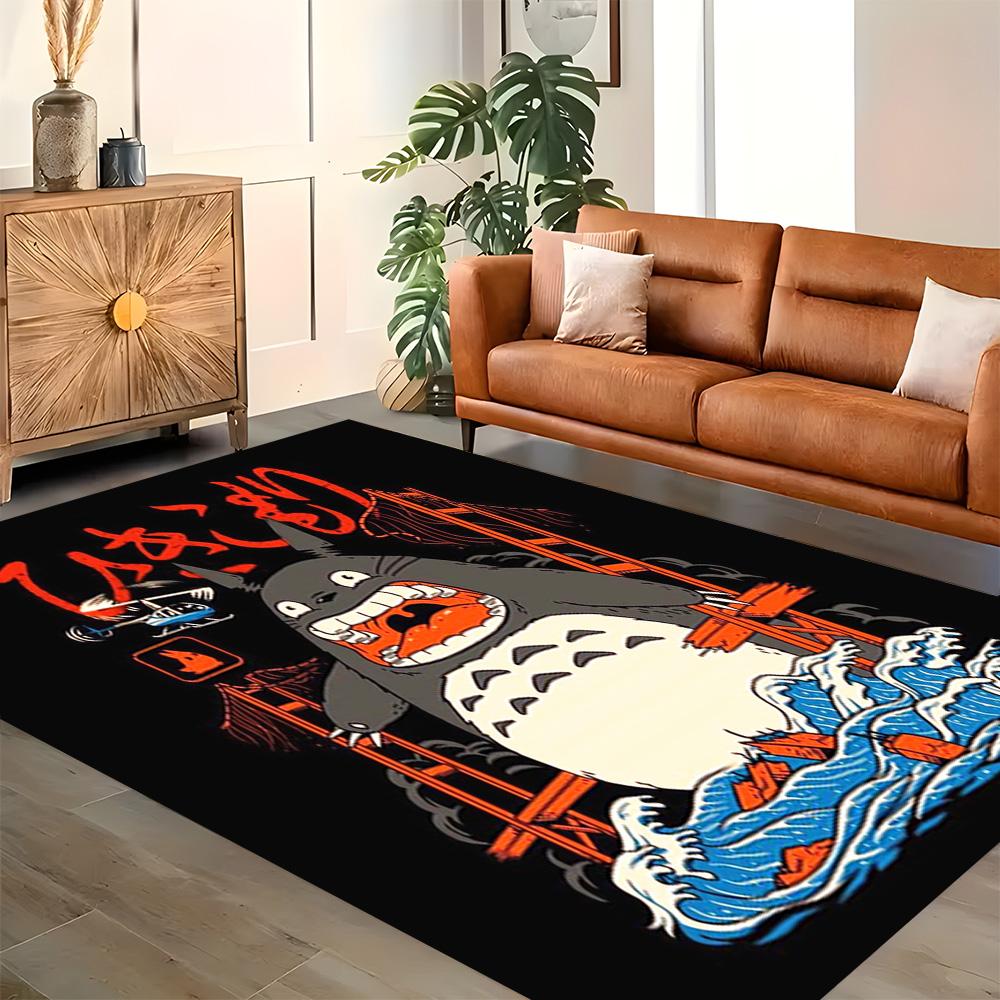My Neighbor Totoro Fantasy for Living Room Rug, Bedroom, Study Room, Hallway Decoration, Perfect for Home Decoration or Holiday Gifts