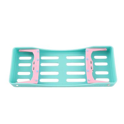 Dentalinstrument Autoklav Reinigungsbox Professionelle Zahnkassette Box Tablett Organizer für Kliniken