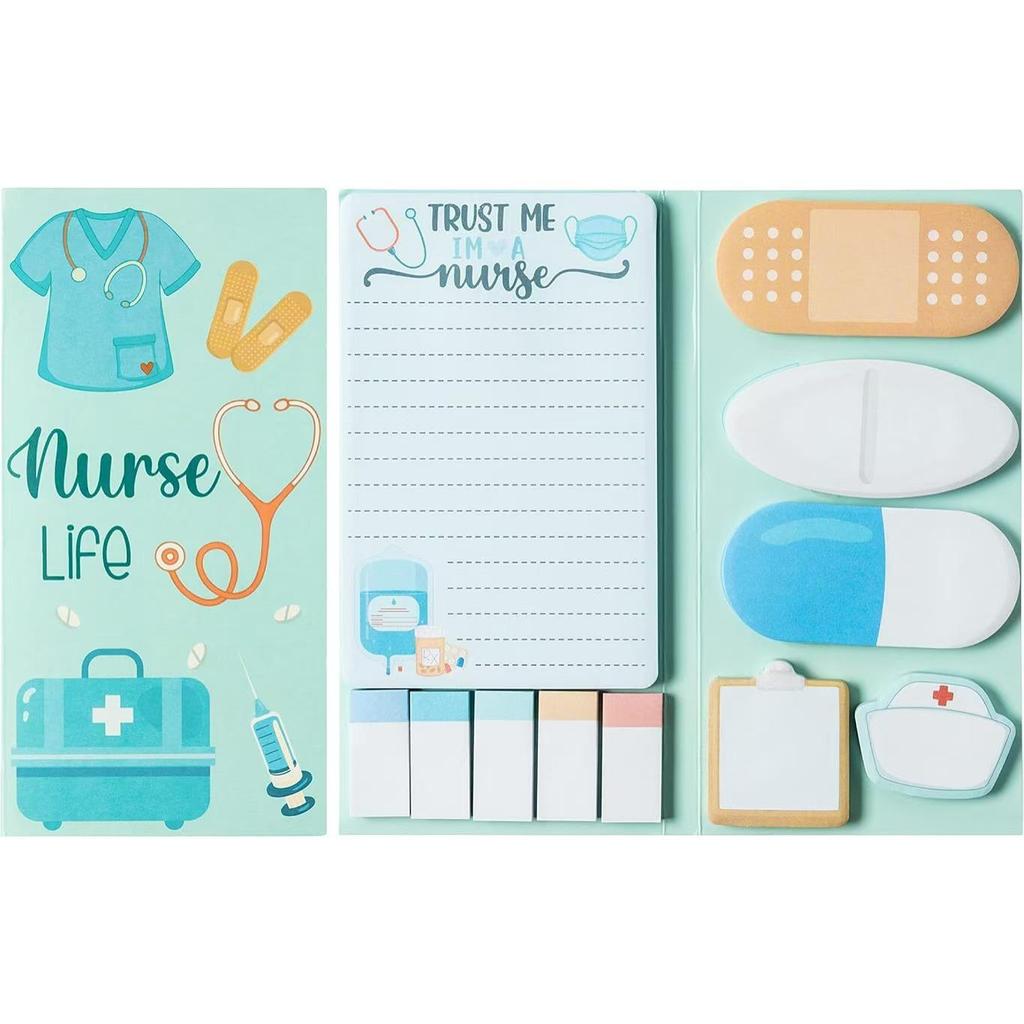 Irregular Shaped Cartoon Animal Sticky Notes for Diaries & Planners - Reusable & Tearable Stickers.
