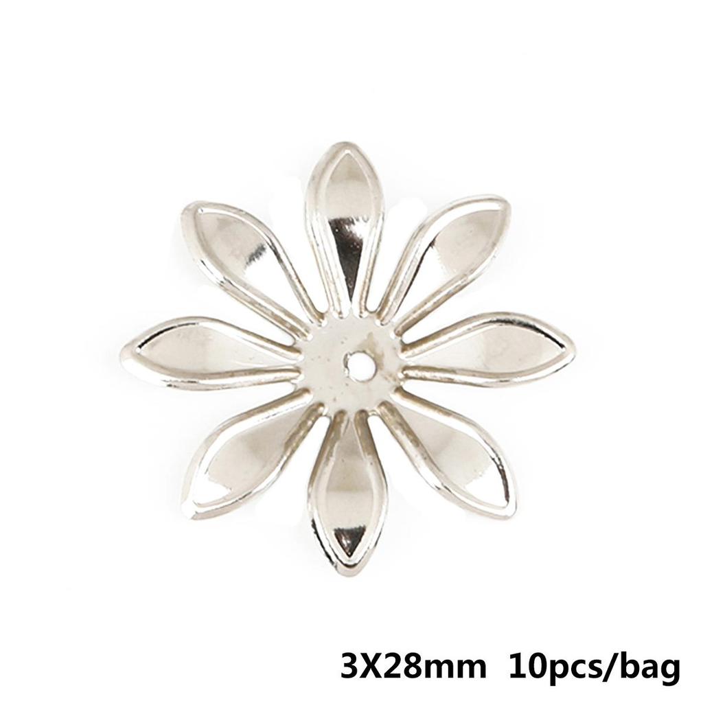 10ks Paví Měsíční Přívěsek Květina DIY Doplňky Součástky Pro Výrobu Šperků