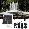 Auto Shut Off Solar Water Pump 120L/H Solar Pump Durable Solar Water Fountain Pump  Outdoor Pond