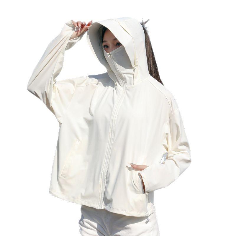 2025 Lightweight Breathable Ice Silk Sun Protection Clothing - Plus Size, Unisex, Summer Outdoor Wear