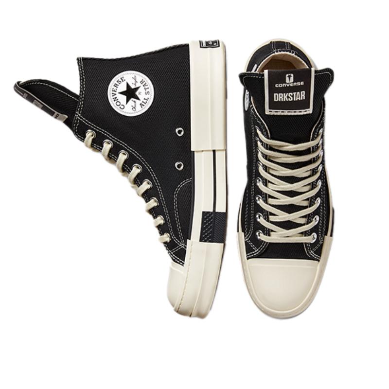 Rick Owens DRKSHDW X Converse 1970s Chuck Taylor All Star High Canvas Unisex Black
