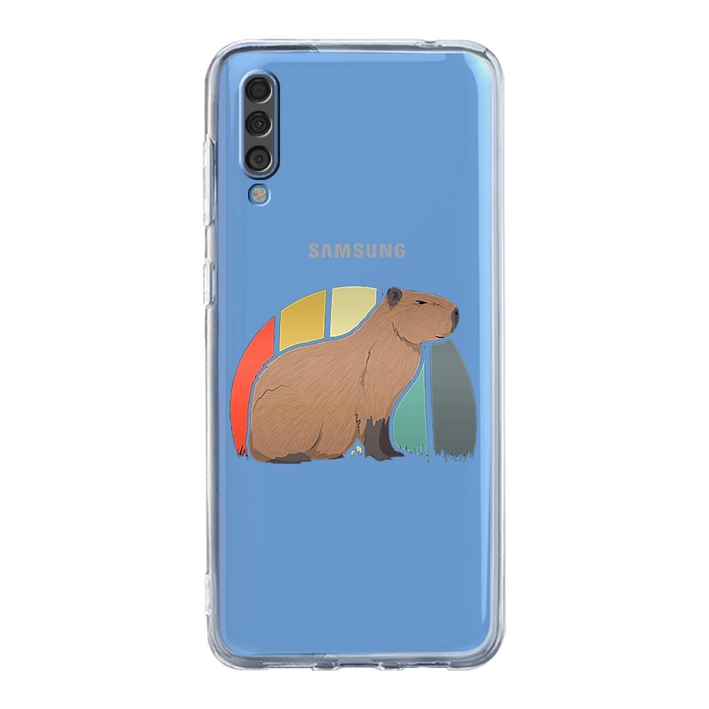 Cute Cartoon Capybara For Samsung A14 5G Phone Case A12 A22 A32 A34 A42 A52 A54 A50 A70 A30 A40 A20E A10S A20S A02S A04S Cover