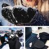 1 Pair Warm Gloves Good Fluffy Delicate Fleece Covered Winter Flip Top Mittens for Photographing