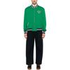 Polo Ralph Lauren Letter Zipper Long Sleeve Baseball Collar Loose Jacket Men Jackets Light-Green 710962235001