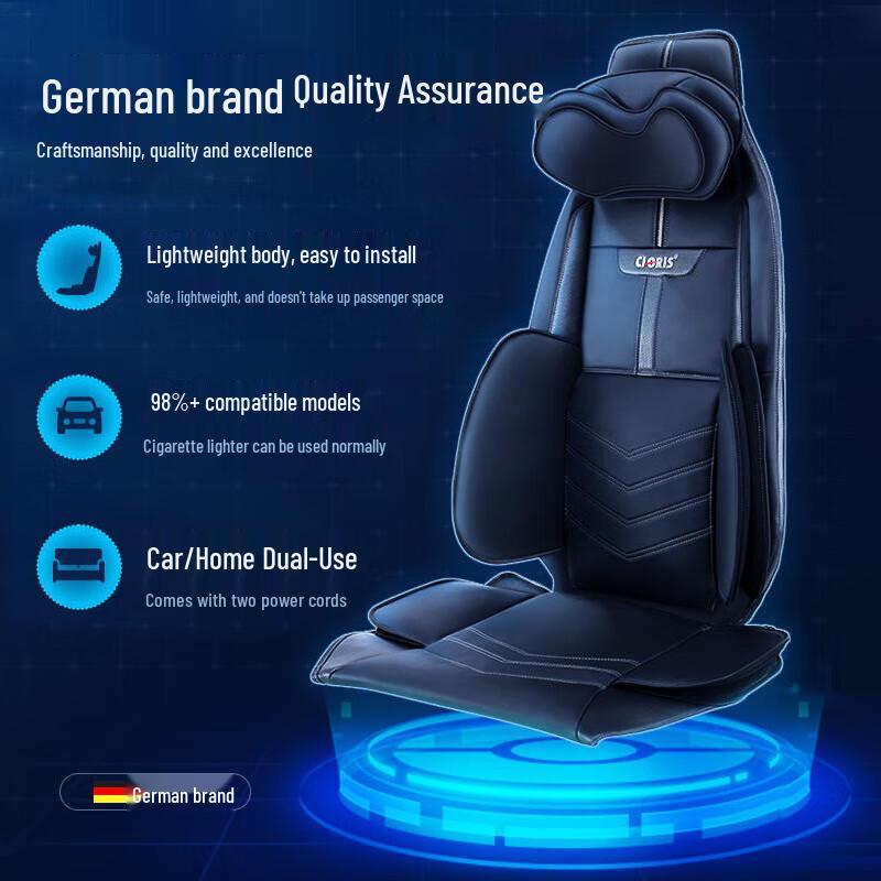 CLORIS Multifunction Lumbar Back Neck Shoulder Massage Cushion