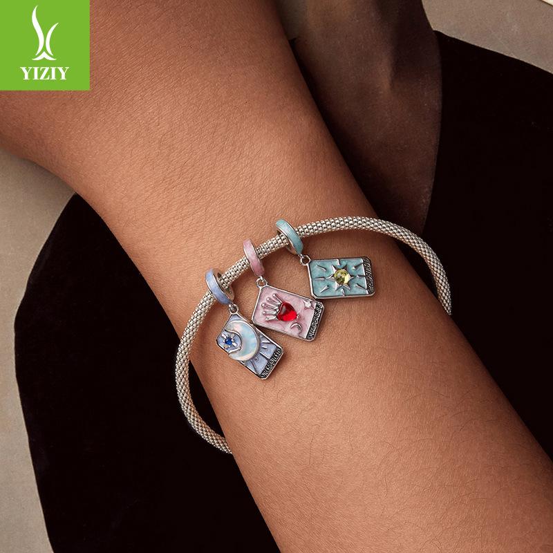Priesterin Tarot Anhänger Xiaohongshu Persönlichkeit DIY Armband Perlenaccessoires Internet-Berühmtheiten