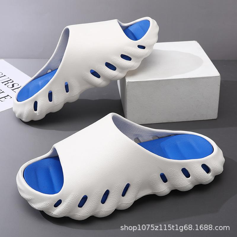 Slippers Men's Summer New Casual Thick-bottomed Non-slip Sandals Outdoor Beach One-word Drag for