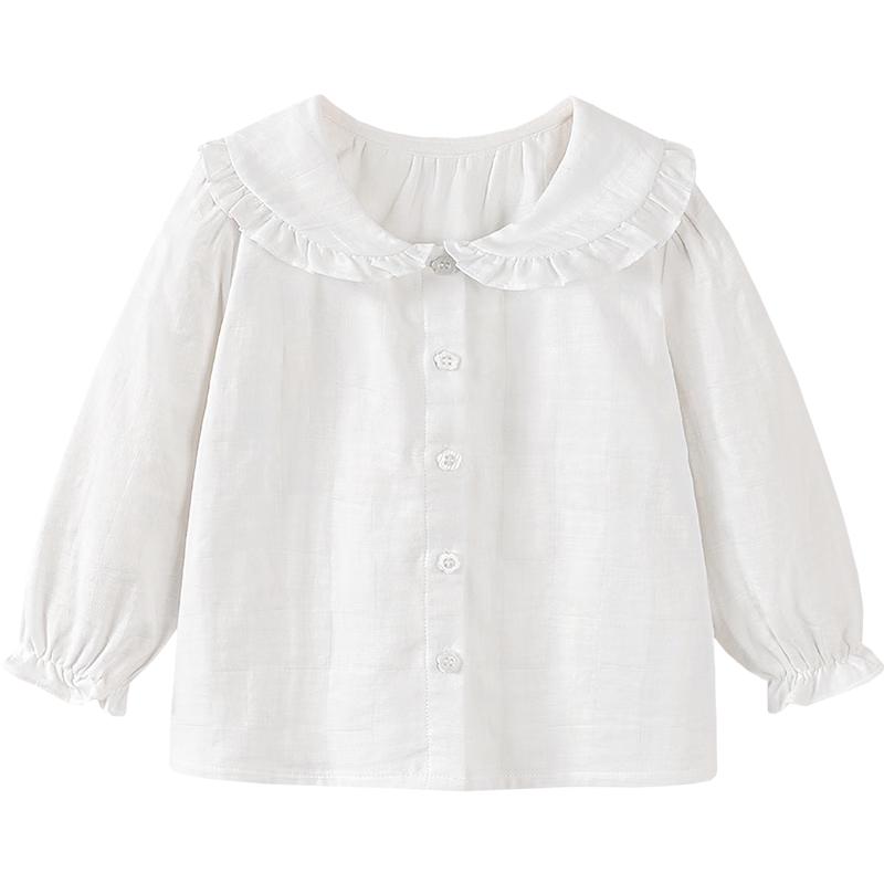 Minibala Girls  Plaid Cotton Shirt 90