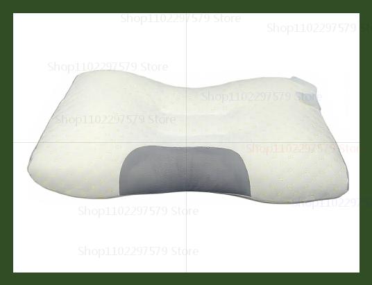 Cervical Orthopedic Neck Pillow Memory Foam for Pain Relief and Better Sleep Soybean Fiber SPA Massage Pillow for Home Travel