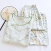 Women's Bamboo Fiber Chinese Style Pajama Set - Spring/Summer Cool Comfort
