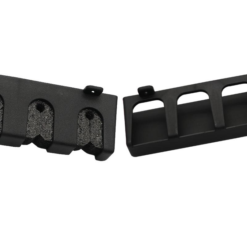 Fishing Rod Holders 6-Rod Rack Vertical Pole Holder Wall Mount Modular