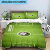 3PCS Basketball On Fire And Ice 3pcs Bedding,Including 3PCS Duvet Cover And 2pcs Pillowcases Perfect for Christmas,Ideal for Bedroom, Dormitory