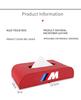 For BMW New Fashion Car-Styling Quality PU Car Tissue Box Type Pendant Tissue Box For Bmw X1 X3 X5 X6 Z4 F10 F20 F30 E36 E39 E46