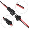 10Pcs 2Pin Plug Socket Male To Female Wire Connector LED Strips Lamp Driver Connectors Cable Quick Adapter 10cm Connector Cable