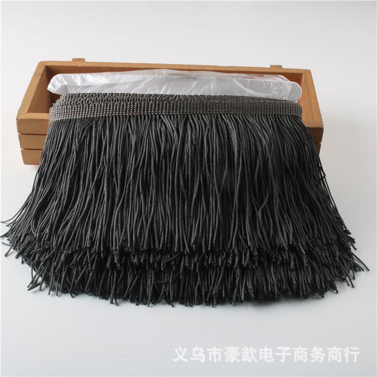 15Cm Polyester Fringed Row Beard Lace Latin Dance Dress Diy Dance Costume Lantern Lace Accessories Decoration