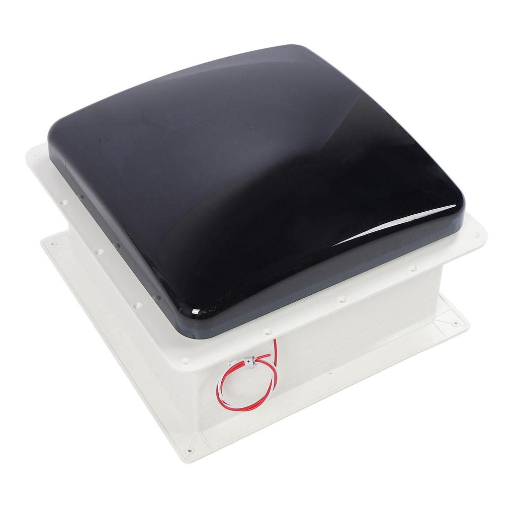 DC12V 14 Inches RV Roof Vent Fan 10 Speed Adjustable with Remote Control Quiet Reversible Ceiling Exhaust Fan for