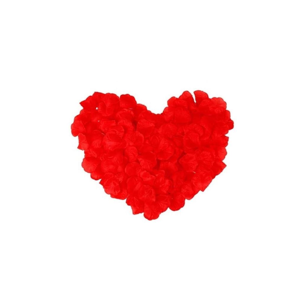 Hedvábné plátky růží Svatební dekorace Umělé plátky růží Květiny růže