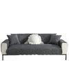 Four Seasons Universal Washed Cotton Quilted Embroidery Sofa Cushion Korean Simple Fabric Non-slip Sofa Cushion Towel