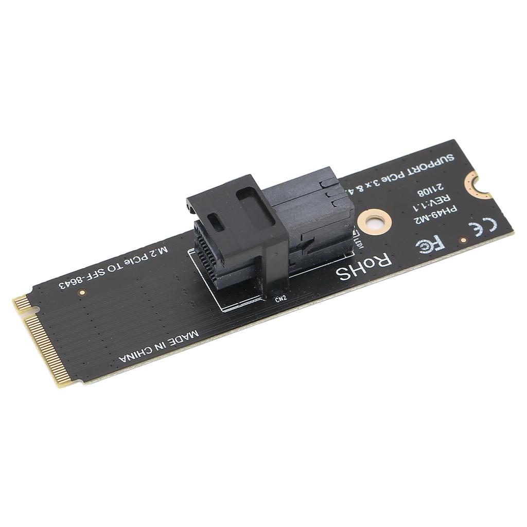 Adaptor Card de expansiune M.2NVME la U.2 64GT / S Compatibilitate puternică Suport NVME Protocol Transfer E