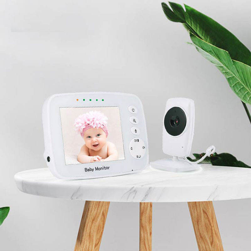SM32 2.4G Wireless Baby Monitor with Camera IR Night Vision Babyphone Temperature Crying Monitoring Video Recording Nanny Care