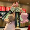 Cute Cartoon Dinosaur Keychain Pendant Creative Nordic Style Couple Car Bag Pendant Keychain Small Gift