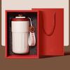 Temperature-Sensitive Coffee Thermos with Lanyard & Drink Switch
