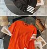 2025 TB Women's Four-Bar Sports and Leisure Shorts Set - Classic Fashion Two-Piece Suit for Summer
