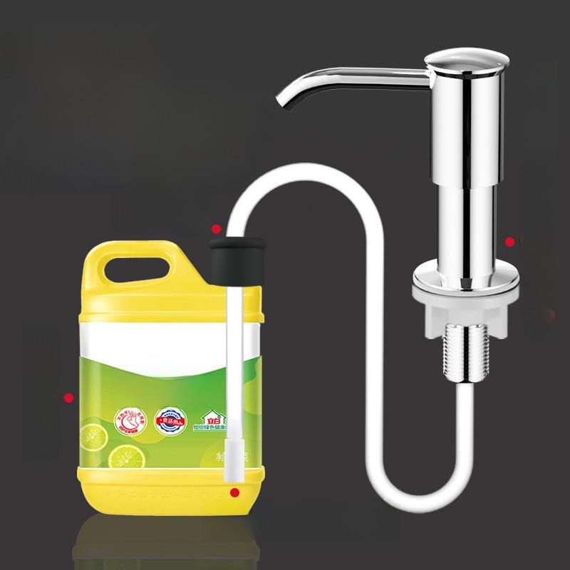 Kitchen Sink Soap Dispenser with Extension Tube