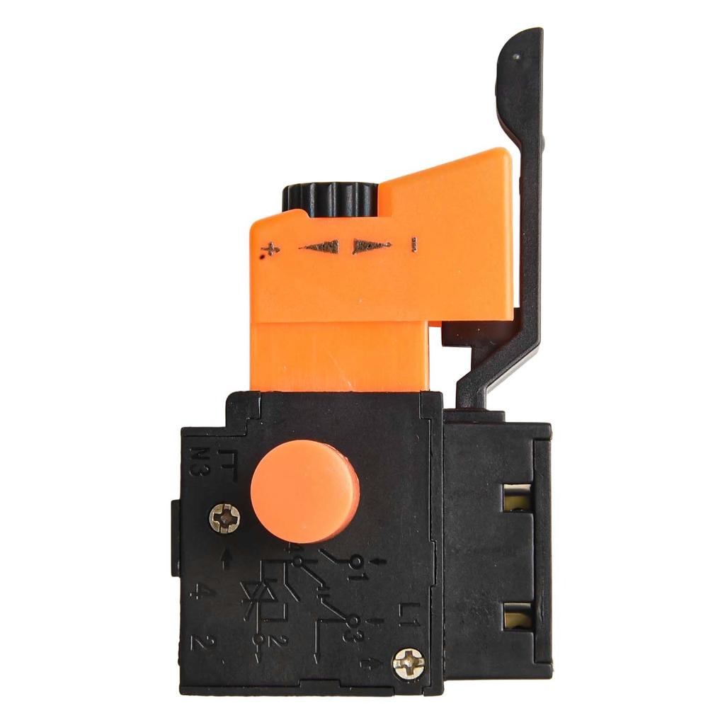 220V 6A Trigger Switches Accessories Plastic Metal