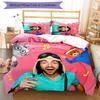 3pcs Custom Name Danny Go Bedding Set Duvet Cover Closure Includes 1 Duvet Cover & 2 Pillowcases for All Seasons Bedroom Decor