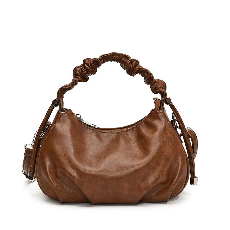 

Осенне-зимняя сумка-подмышка в стиле ретро для женщин, элегантная и универсальная сумка через плечо