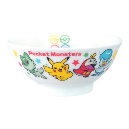 Kanesho Toki Ceramic "Pok?mon" Rice Bowl, Children's Dishwasher and Microwave Safe, 10.5cm, Made In Japan, 144140