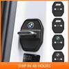 -2/4Pcs Silicone Car Door Lock Buckle Car Door Latch Mute Damping Cushion For BMW M F10 F11 F12 F07 F01 F02 F30 F35 F34 F36 3 E4
