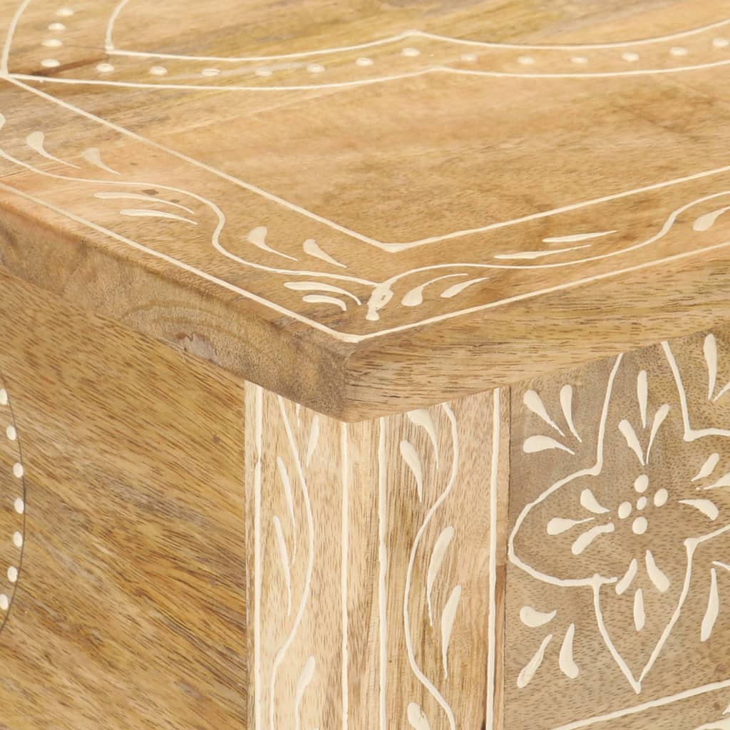 Console Table 80x35x74 Cm Solid Mango Wood