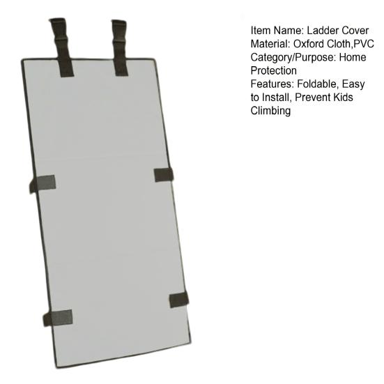 Ranza Merdiven Güvenlik Örtüsü Katlanabilir Ranza Merdiven Kilit Pedi Çocukların Tırmanmasını Önler Evrensel Ranza Merdiven Koruyucu Koruyucu Levha