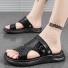 Men Sandals Classic Fashion Beach Shoes Summer Travel Roman Shoes Breathable Soft Sole Men's Flip Flops Slippers For Men Home