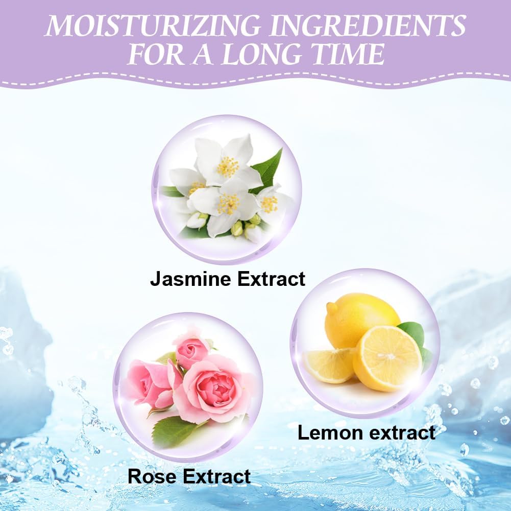 Lavender Matte Powder with Puff Oil Control Natural Long Lasting Shine-Free Women Girls Makeup Face Conceal Pressed Setting Powder