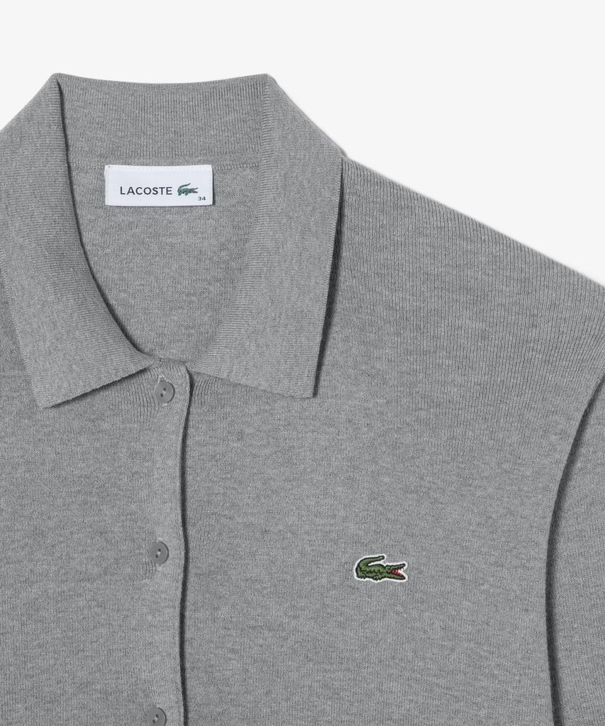 LACOSTE Women'S Polo Collar Cardigan Af893E-56N Cca